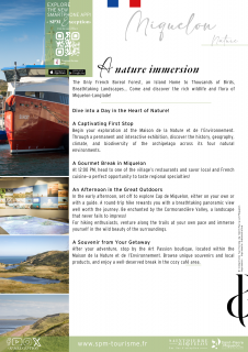 Miquelon, a nature immersion